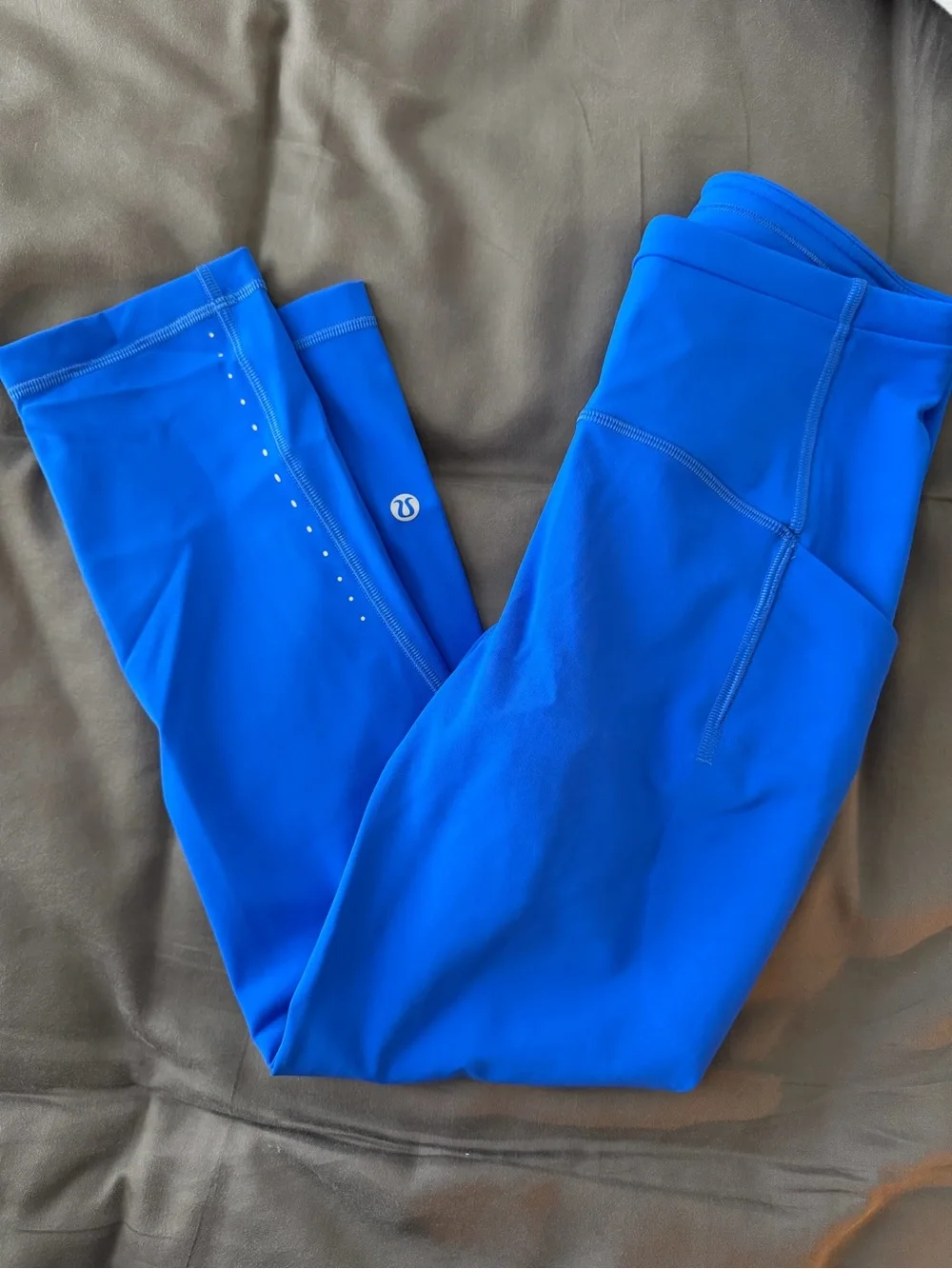 lululemon athletica Bright Blue Track Pants / Joggers